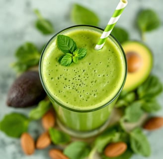 Green Energy Boost Smoothie.