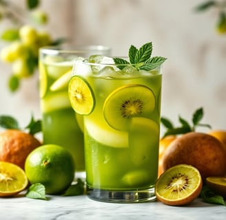 St. Patrick's Day Drink Green Sangria