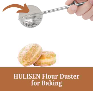 Flour Duster dusting donuts