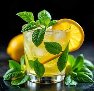 Lemon Basil Cooler