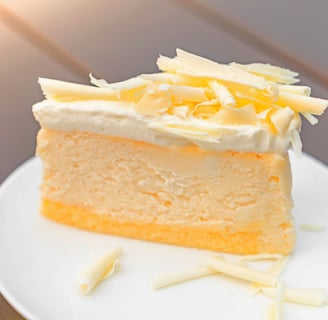 Orange Creamsicle Keto Cheesecake