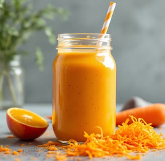 orange smoothie