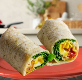 Spinach and Feta Wrap