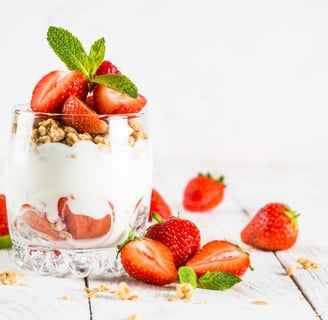 Strawberry and Yogurt Parfait