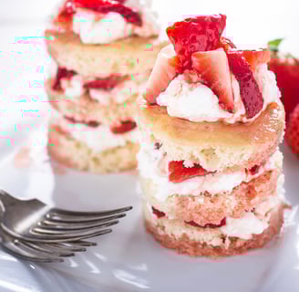 Strawberry Shortcake Parfaits