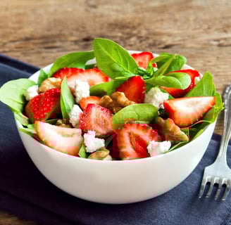 Strawberry Spinach Salad