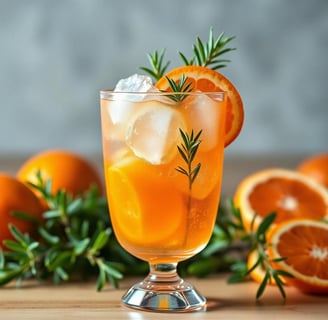 Tangerine Rosemary Cooler