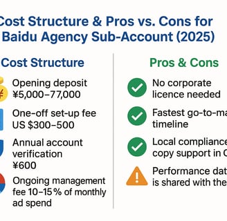 Baidu agency pros and cons