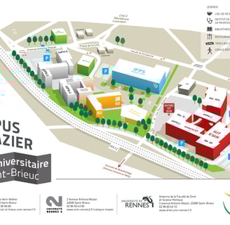 plan campus mazier pole universitaire