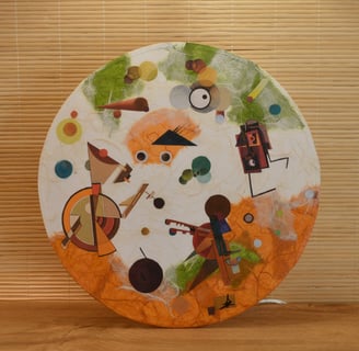 Abat-jour applique murale- fabriqué en France- Bretagne