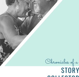 An elderly Black couple in love