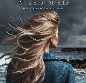 a woman with long hair and a blue jacket looking across ocean water
