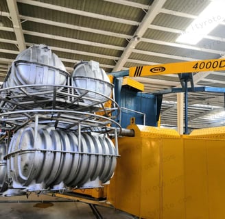 rotational molding machine