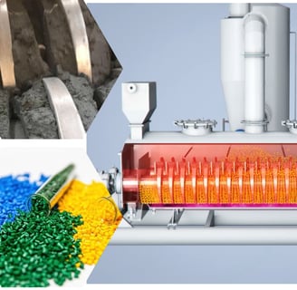 Industrial paddle dryer for drying granular materials in chemical, food, environmental application
