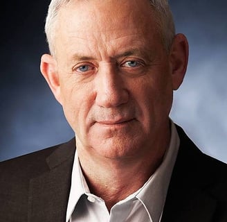 Israeli Politician Benny Gantz