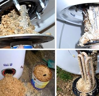chauffe-eau non entretenu, corrosion et calcaire