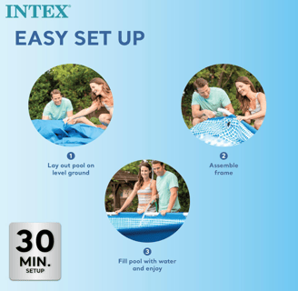 Piscine Intex Metal Frame