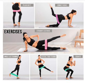 Sport / Bandes de Musculation Antidérapantes