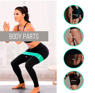 Sport / Bandes de Musculation Antidérapantes