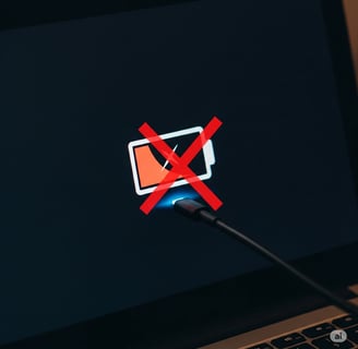 Laptop Battery Not Charging or Not Detected