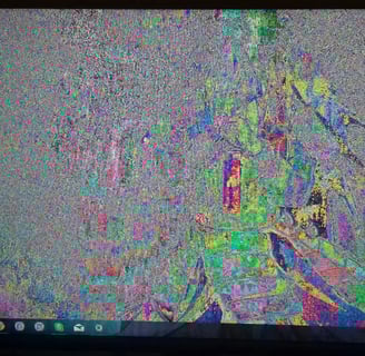 Laptop Screen Color Distortion / Discoloration