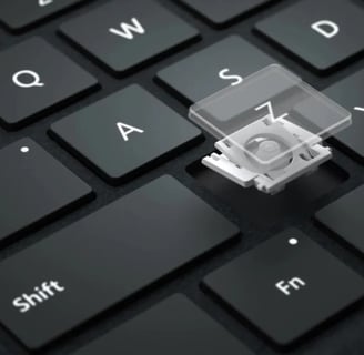 Laptop Key Missing or Broken Keycaps