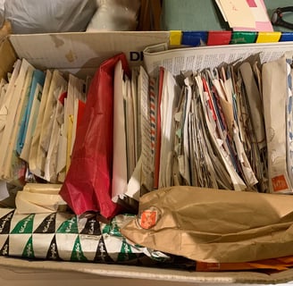 a box of old letters