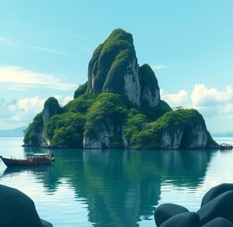 Peaceful beaches in Indonesia
