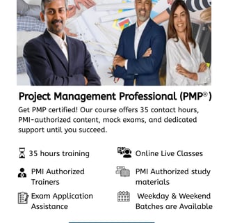 pmp training and certification course