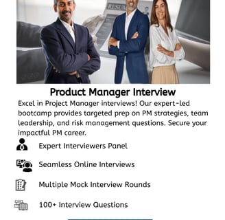 Product Manager Interview Bootcamp