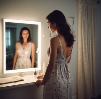 a blurry photo of a person's torso