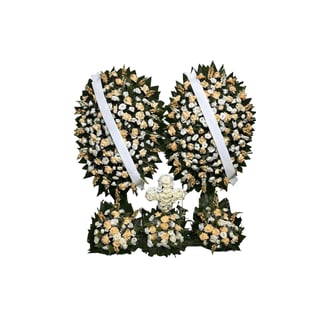 Imagem mostra coroa de flores da velar são paulo