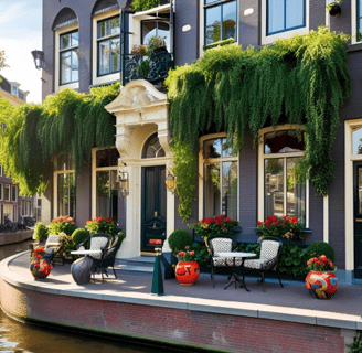 Boutique hotel photo in Amsterdam from the outside