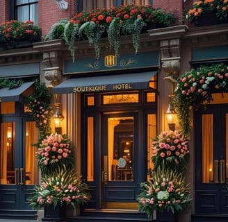 New York hotel from the outside