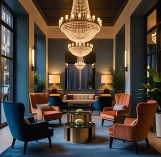  Inside picture of a New York Hotel