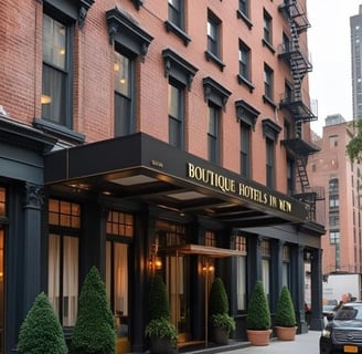 New York hotel from the outside
