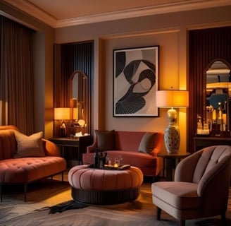  Inside picture of a New York Hotel