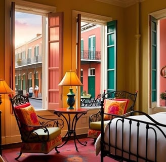 Hotel room in New Orleans