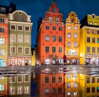 View of Stockholm city, top attractions covered by Stockholm Pass