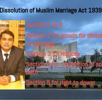 Dissolution of marriage 