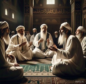 Islamic Jurists arguing