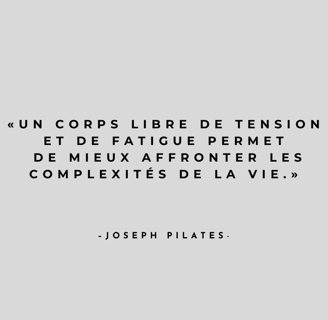 joseph pilates quote about the importance of the french language