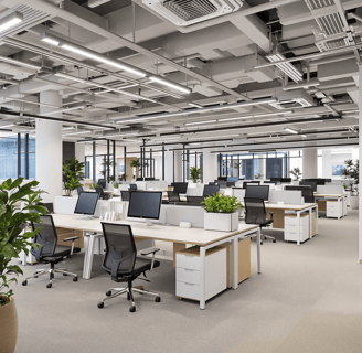 Stack Workstation with Vertical Storage – Real Touch Furniture Dubai