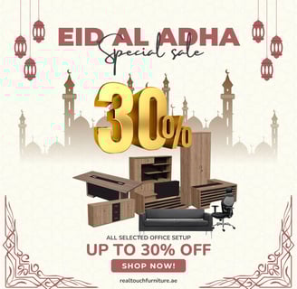 Eid Al Adha 2025 Sale! Get 30% OFF on complete office setups