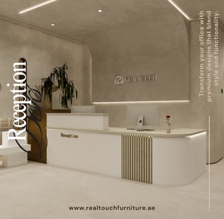 modern reception desks,