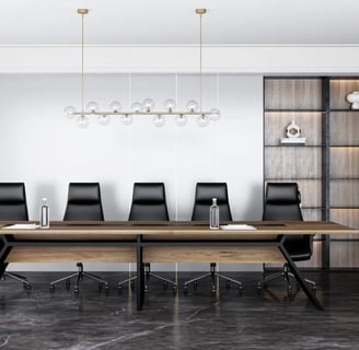 Modern office furniture in Dubai by Royal Real Touch