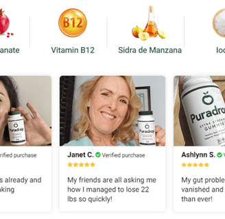 a woman with a bottle of vitamins and vitamins