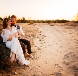 bride and groom wedding photoshoot