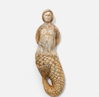 Ivory Mermaid Fertility Totem