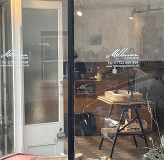 guitar luthier in Bideford James Millman